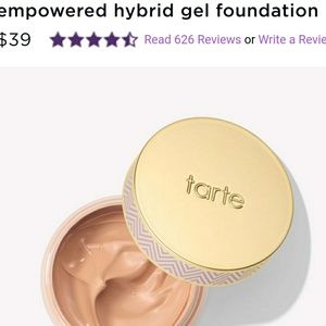 NEW Tarte empowered hybrid gel foundation